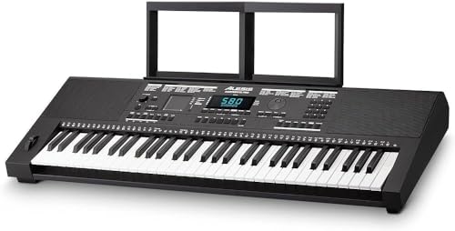 Alesis (Harmony 61 Mkii) Tastatur 61 Tasten Mit Ständer Sitzbank Kopfhörer Und Mic.)
