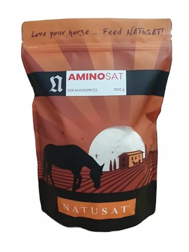 Natusat AminoSat 1500 g - Aminosäure-Mischung für einen funktionierenden Stoffwechsel bei Pferden