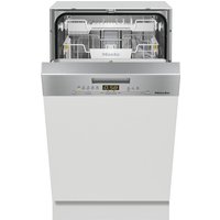 Miele G 5430 SCi SL Active Integrierter Geschirrspüler 45cm / 5 Programme/Farbe: Edelstahl/Energieklasse F