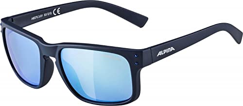 Alpina Kosmic Sonnenbrille (Farbe: 381 nightblue matt, Ceramic, Scheibe: blue mirror (s3))