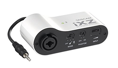 Tascam iXZ - Mikrofon-/Gitarreninterface für iPad/iPhone/iPod