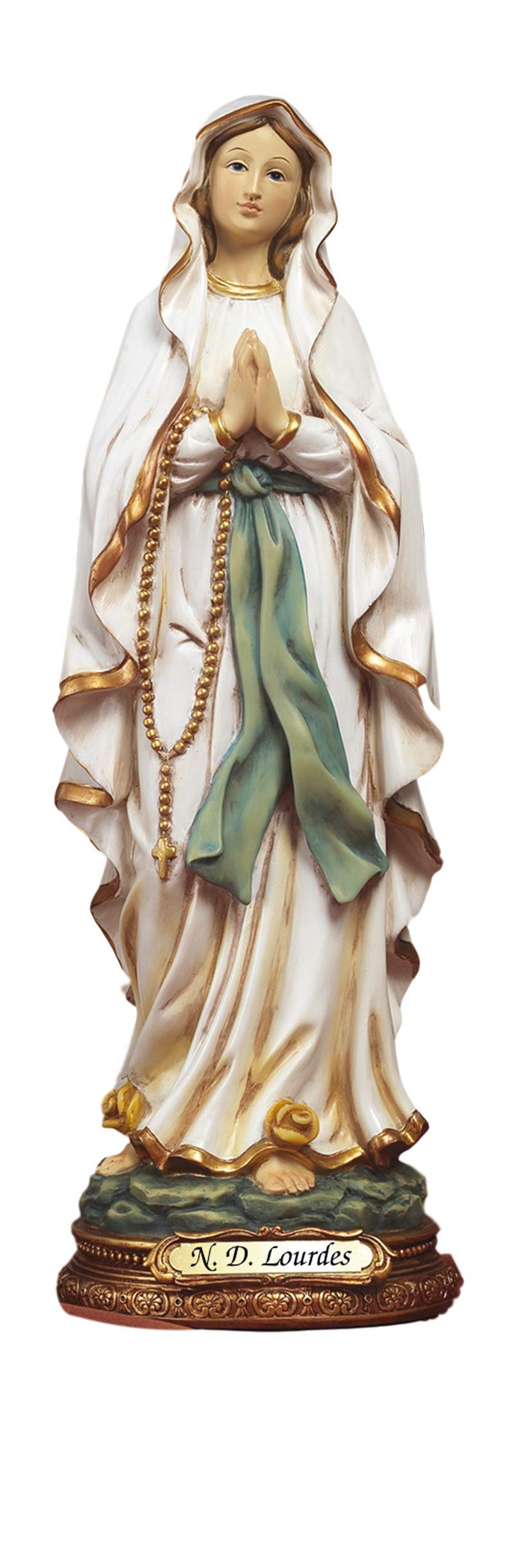 Madonna von Lourdes Mutter Gottes Heiligenfigur 30 cm Polyresin Figur