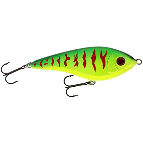 Westin Swim Suspending 10cm 32g - Jerkbait zum Spinnfischen, Wobbler zum Jerkbaitangeln, Hechtköder, Jerkköder zum Spinnangeln, Farbe:Concealed Fish+