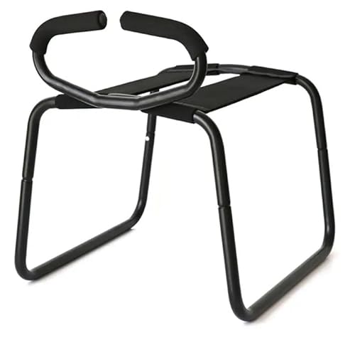 TK STAR BDSM SM REIT-Stuhl Sex Möbel Reiten Stuhl für Frauen Paare mit Gummi Griff Armlehne fesseln zum Festhalten Sitzfläche mit Loch extrem elastisch Hüpfen