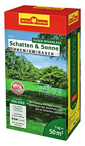 Premium-Rasen -Schatten & Sonne-, 100.000 Triebe pro qm