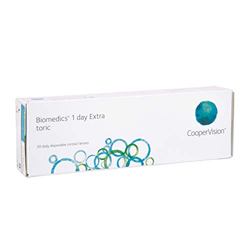 Biomedics 1Day Extra toric Tageslinsen weich, 30 Stück/BC 8.7 mm/DIA 14.5 mm/CYL -1.75 / ACHSE 160 / -3.5 Dioptrien