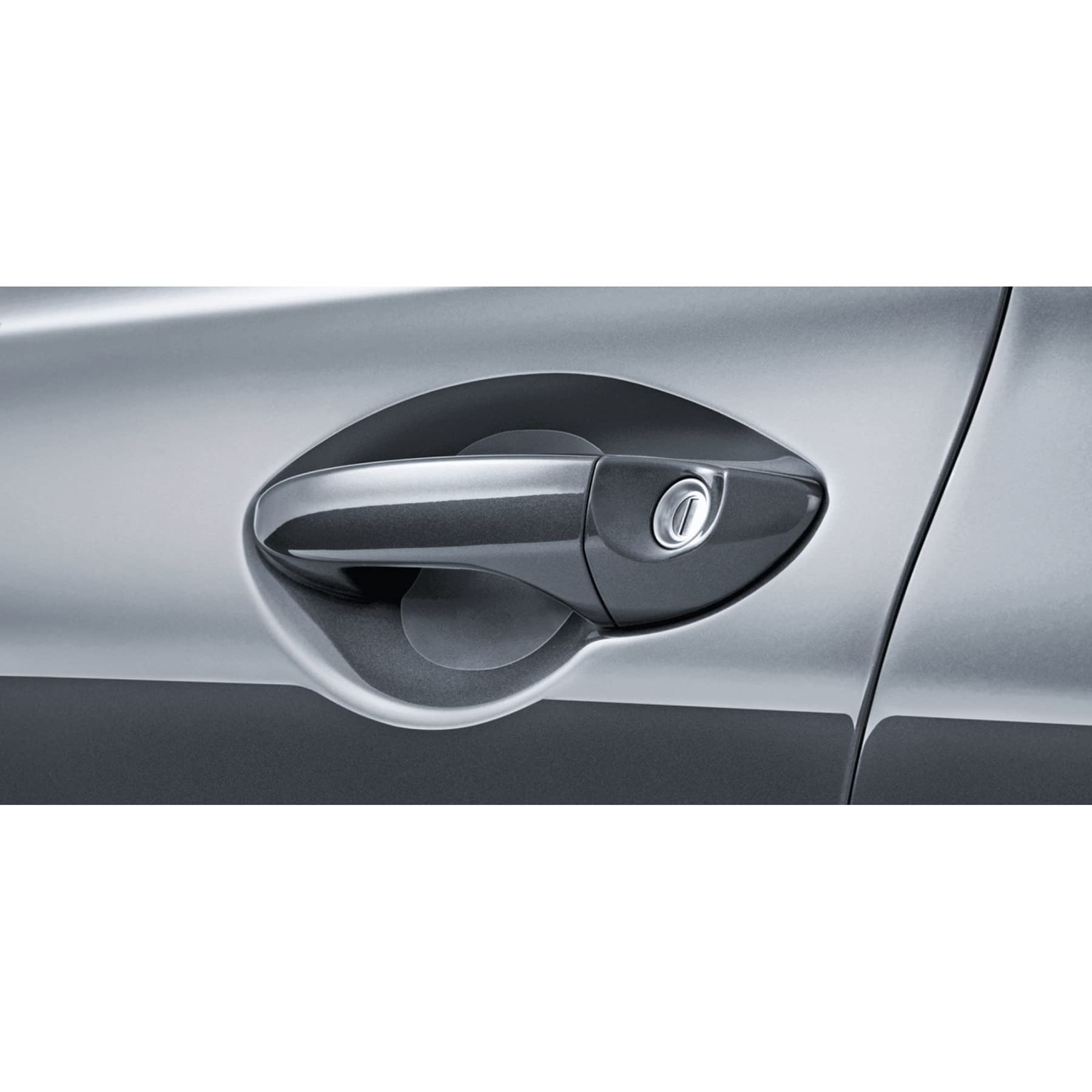 Hyundai 9999Z050999 Schutzfolie (4 Stück) Lackschutzfolie Türgriff Griffmulde, transparent