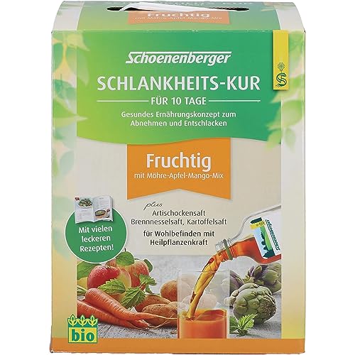 SCHLANKHEITSKUR Fruchtige Schoenenberger 1 P Saft