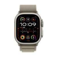 Apple Watch Ultra 2 (GPS + Cellular) 49mm Titaniumgehäuse, Alpine Loop olive,...