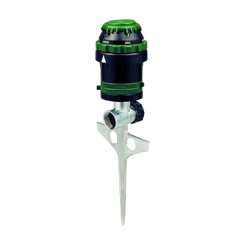 Orbit 58573N H2O-6 Getriebe-Sprinkler, Spike B 58573, grün