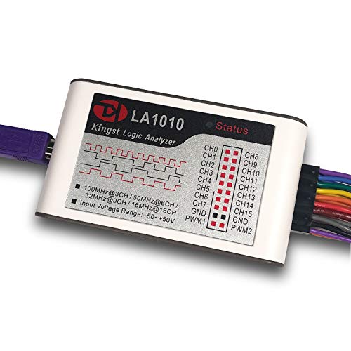 Inno-Maker LA1010 USB Logic Analyzer 16 Input Channels 100MHz with The PC Software Handheld Instrument,Support Windows (32bit/64bit),Mac OS,Linux