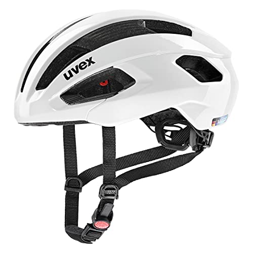 uvex Unisex – Erwachsene Rise Fahrradhelm, White, 52-56 cm