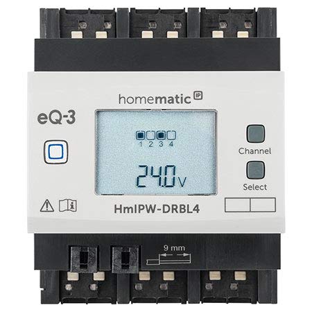 Homematic IP Wired 4-fach-Jalousieaktor HmIPW-DRBL4