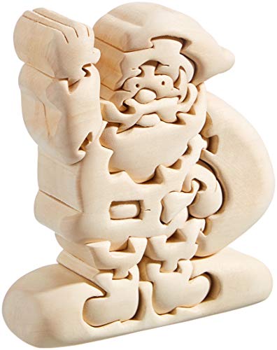 AMC 3D-Puzzle aus Holz, Gelbgold, UNICA