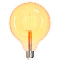 Deltaco Leuchtmittel, Smarte LED Lampe E27 Filamentbirne - weiss