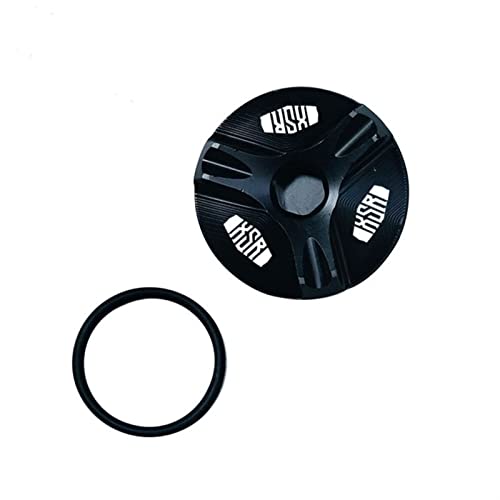 KOPHENIX Motorrad-Zubehör-Öl-Füllstoff-Kappen-Stecker-Sump Nut-Tasse-Abdeckung Fit for Yamaha XSR700 XSR900 XSR 700 900 (Color : Black)