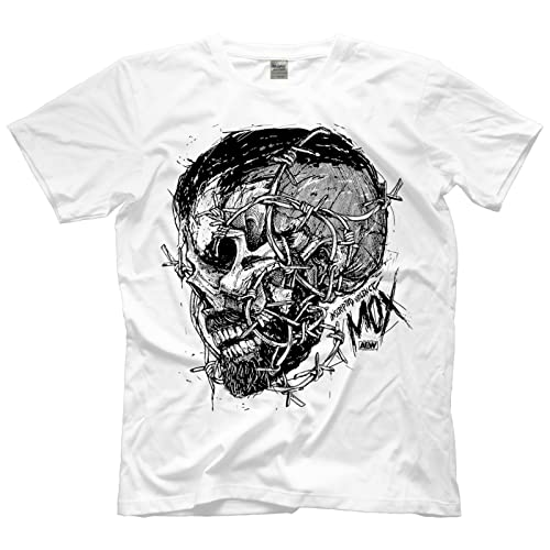 Sleeve AEW Jon Moxley-Floss T-Shirt, offizielles All Elite Wrestling Shirt14220, Schwarz , XL