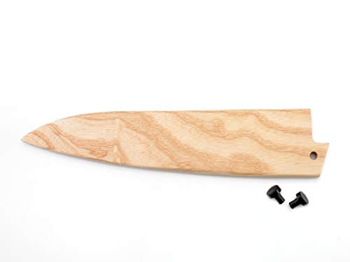 Mercer Culinary Saya-Klingenschutz aus natürlichem Eschenholz, für 20,3 cm große Chef- und 210 mm große Gyuto-Messer.