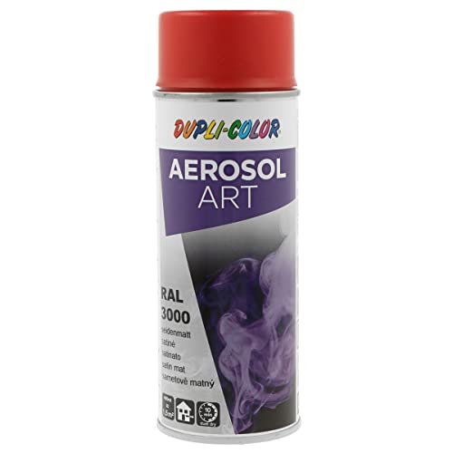 DUPLI-COLOR 666452 AEROSOL ART RAL 3000 feuerrot seidenmatt 400 ml