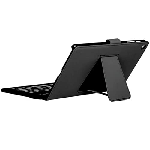 Silver HT Schutzhülle mit Bluetooth-Tastatur für Samsung Tab A 2019 25,7 cm (10,1 Zoll) (T510/T515) Tablet mit Standfunktion und hoher Verarbeitung. Farbe: Schwarz.