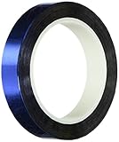 tapecase 38-5-mpft-blue blau metallisiert Polyester/Acryl-Klebstoff Film Klebeband, 0 cm Dick, 5 YD. Länge, 96,5 cm Breite, 1 Rolle