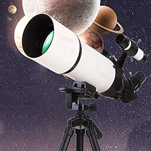 Spacmirrors Teleskop für Anfänger Erwachsene Kinder, 80 mm Apertur, 400 mm Astronomie-Teleskop mit verstellbarem Stativrucksack, Teleskop für Kinder, für drinnen/draußen