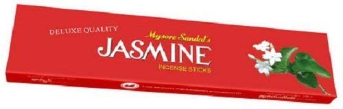 Mysore Sandal Agarbatti Räucherstäbchen Premium, Rose und Jasmin, Jasmin, 480 Sticks