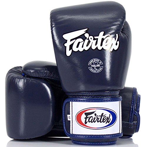 Fairtex Boxhandschuhe, BGV-1, blau, Boxing Gloves MMA Muay Thai Thaiboxen Size 12 Oz