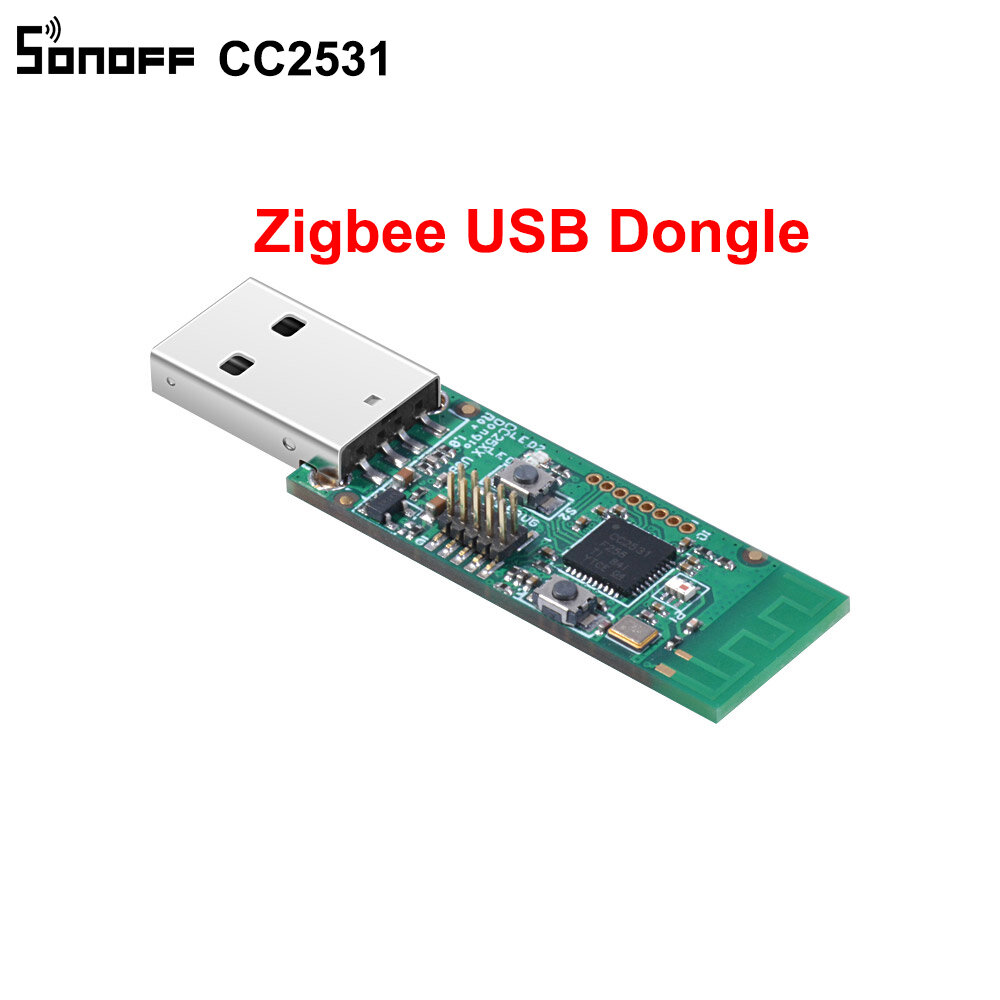 5 Stück Sonoff ZB CC2531 USB-Dongle-Modul Bare-Board-Paketprotokoll-Analysator USB-Schnittstellen-Dongle unterstützt BAS