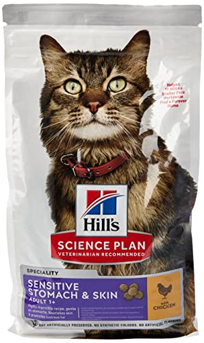 Hills Feline Adult Sensitive Stomach & Skin | 1.5kg Katzenfutter