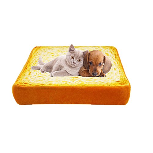 omem Plüsch Simuliert Toast Pet Mats Kissen Weiches Warmes Matratze Betten für Cat & Dog-3 Größen Erhältlich