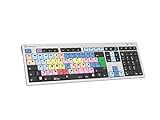 LogicKeyboard LKB-MCOM4-AJPU-FR Tastatur Avid Media Composer (PC/Slim) schwarz/mehrfarbig