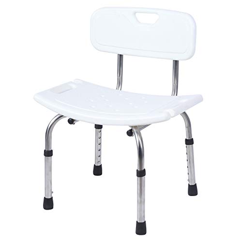 Parluna Duschbank, Badehocker, tragbar mit Rückenlehne Badewanne Stuhl Badewanne Hebestuhl für behinderte Erwachsene ältere Menschen
