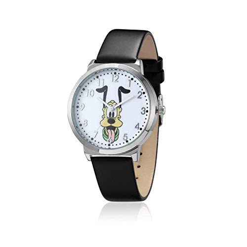 The Carat Shop Unisex Analog Uhr mit Kunstleder Armband SPW012