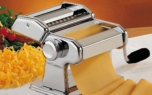 Mechanische Nudelmaschine Pastamaschine Edelstahl "Top Qualität"