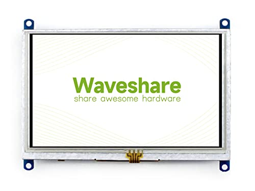 Waveshare 5 pouces LCD HDMI 800 * 480 Haute résolution Pour Raspberry Pi 3 Model B/3B+/Raspberry Pi 4/BB Black/Banana Pi Mainboard
