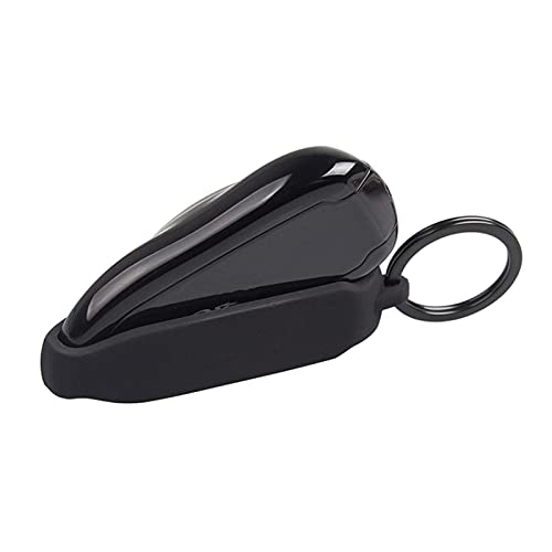 ASHDelk Auto-Silikon-Gummi-Schlüsseletui-Ring, für Tesla Model 3 SXY Remote Keyless Fob Shell Case Cover Autoschlüsselschutz