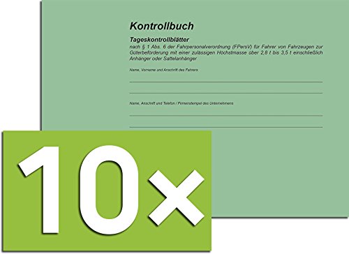 RNK Verlag Kontrollbuch, DIN A5 quer, 32 Blatt