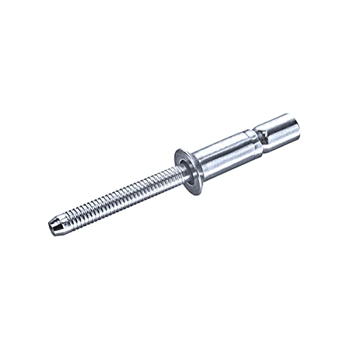 GOEBEL® - 250 x Hochfeste Blindniete Stahl (Ø x L) 6,4 x 16,0 mm mit Senkkopf - Niete mit gerilltem Nietdorn - M-LOCK