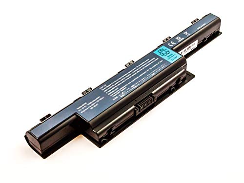 MobiloTec Akku kompatibel mit Packard Bell Easynote TSX66HR, Notebook/Netbook/Tablet Li-Ion Batterie