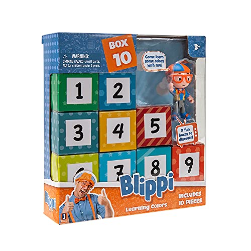 Toy Partner BLIPPI-Figur Set mit 10 Überraschungen (BLP0009), Farbe
