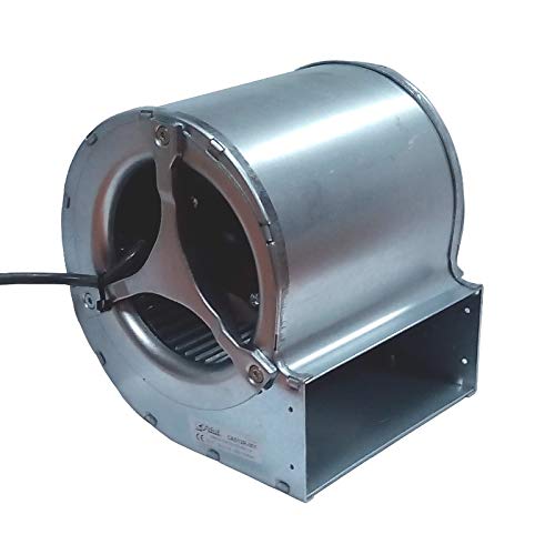 Easyricambi Zentrifugalventilator Trial CAD12R-001 für Pelletöfen Länge 164 mm Mundstück: 146x63 mm