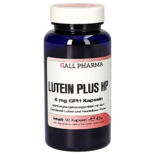 Gall Pharma Lutein 6 mg Plus HE GPH Kapseln, 1er Pack (1 x 90 Stück)