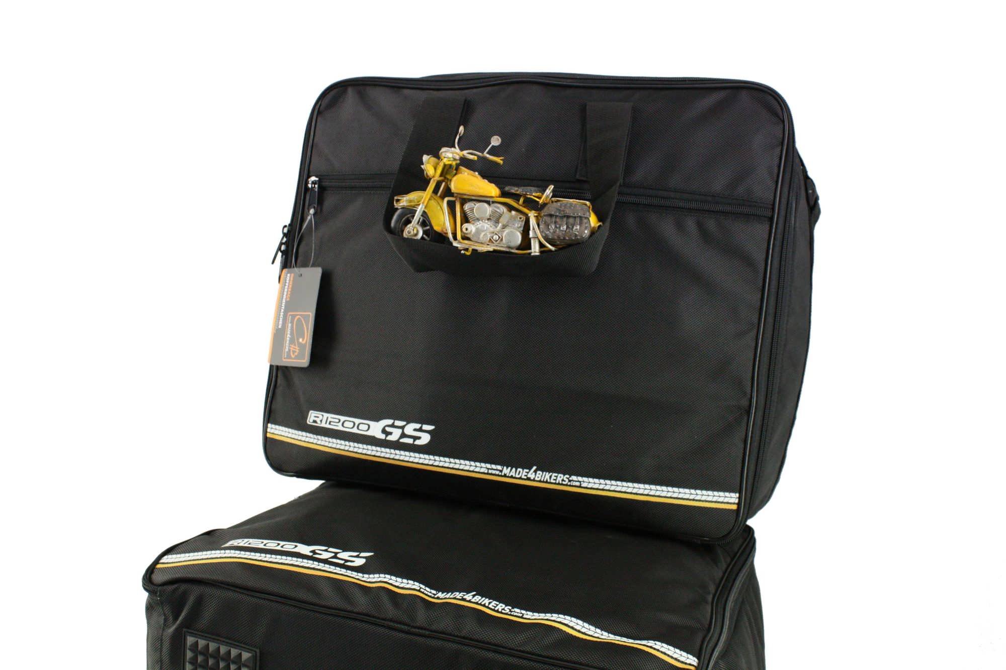 made4bikers Promotion-Bag: Koffer Innentaschen passend für BMW R1200GS-LC (K51) Adventure ab Bj. 2014 (R1200 GS LC) mit ALU-Koffern