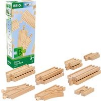 BRIO World – 36099 Schienen Starter Sortiment B | 12-teiliges Holzschienenset für Kinder ab 3 Jahren