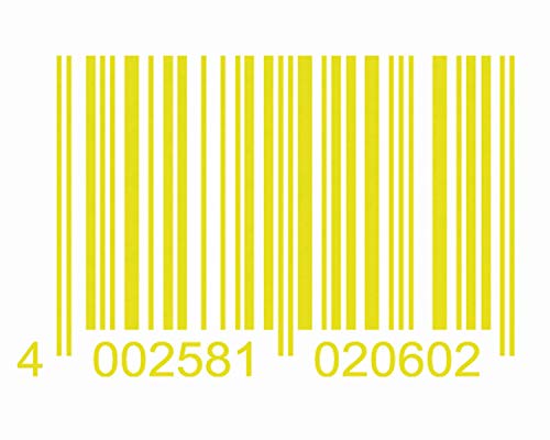 Foliatec 33915 Car Design Sticker Code, Maße 24 x 37 cm, Neon Gelb