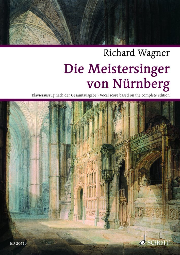Die Meistersinger von Nürnberg: Oper. WWV 96. Klavierauszug. (Wagner Urtext-Klavierauszüge)