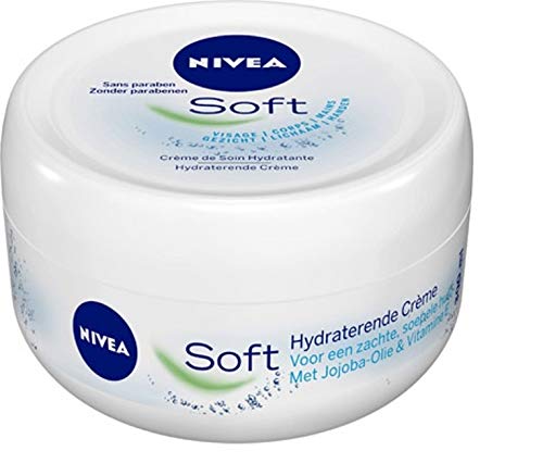 6 x Nivea Creme - SOFT - Feuchtigkeitscreme für die tägliche Pflege - 300 ml