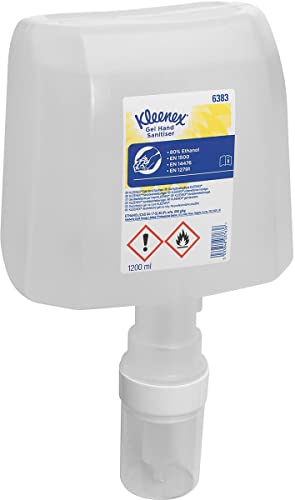 Kleenex 6383 Handdesinfektionsgel mit Alkohol - Kassette/1200 ml transparent