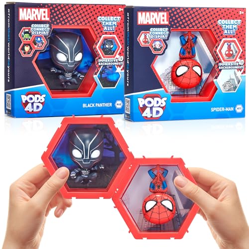 POD 4D Marvel – Spiderman & Black Panther (2er-Pack)